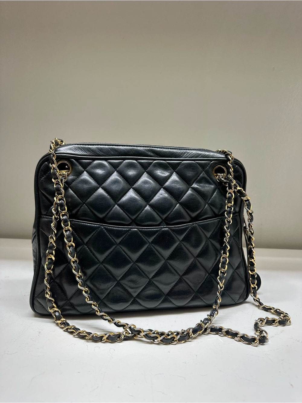 Chanel vintage camera bag